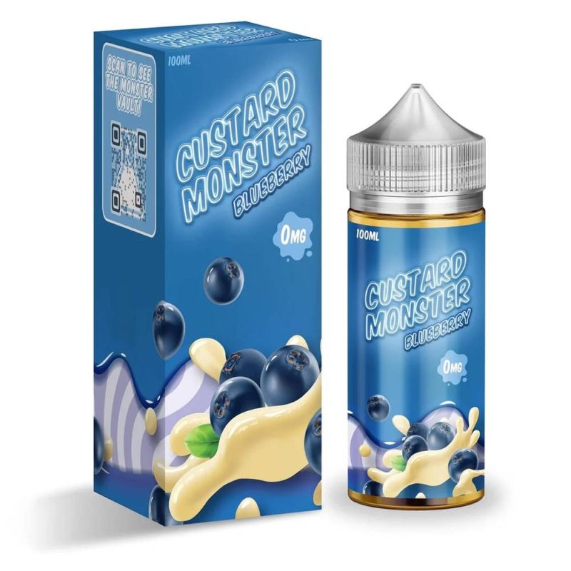 Custard-Monster-100mL-Blueberry