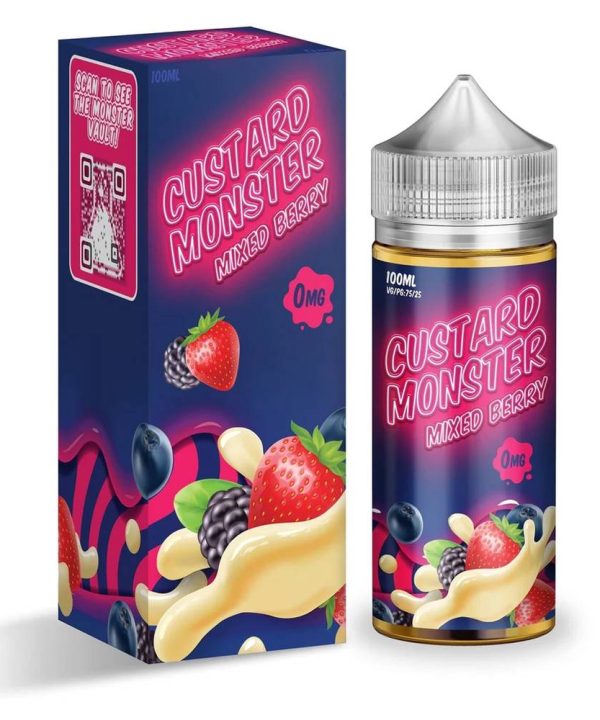Custard-Monster-100mL-Mixed-Berry