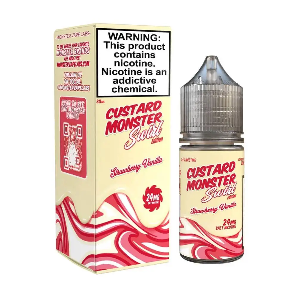 Custard-Monster-30mL-Strawberry-Vanilla-Swirl-Edition Custard-Monster-30mL-Strawberry-Vanilla-Swirl-Edition