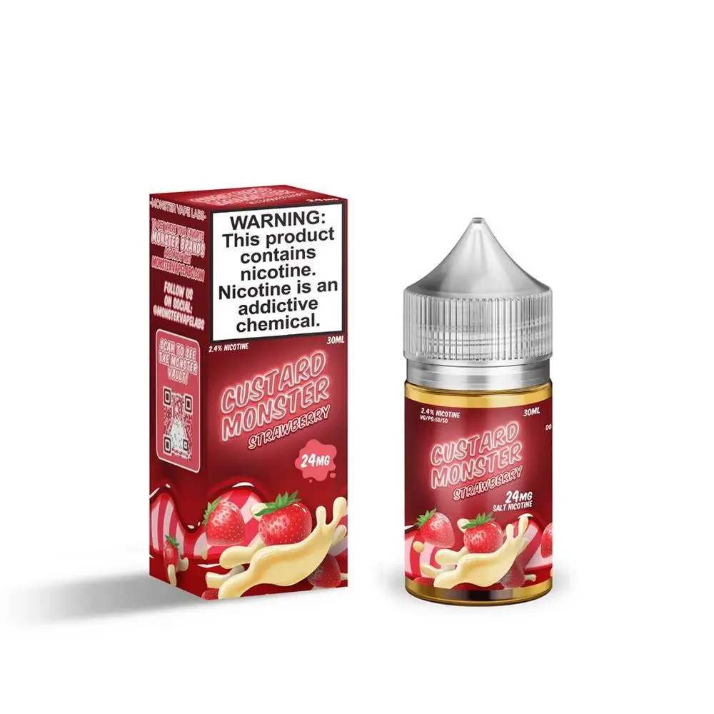 Custard-Monster-30mL-Strawberry Custard-Monster-30mL-Strawberry
