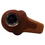 3-1-ghost-face-colored-silicone-pipe-brown-02