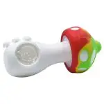 4-25-mushroom-shape-silicone-hand-pipe-green-yellow-02