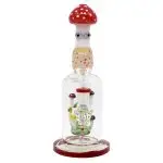 9in-225gr-mushroom-design-top-swirl-colored-beaker-glass-water-pipe-w-bowl-01-2
