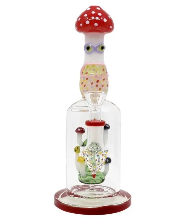 9in-225gr-mushroom-design-top-swirl-colored-beaker-glass-water-pipe-w-bowl-01