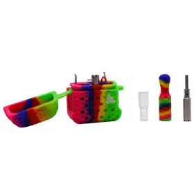 silicone-nectar-collector-kit-green-rainbow-01